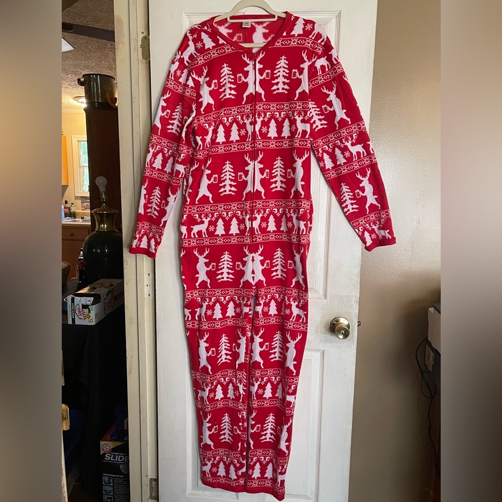 Christmas Onesie Pajamas Size L